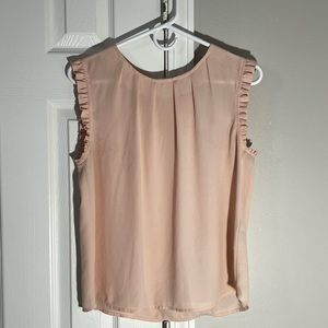 Light Pink Sheer Top